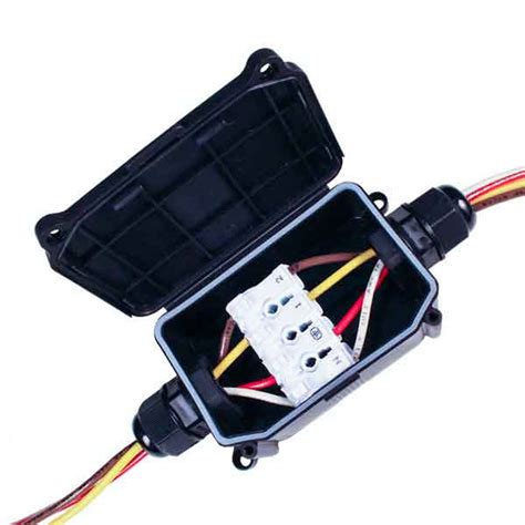 does an outdoor light need a special junction box box|outside wiring electrical junction boxes.